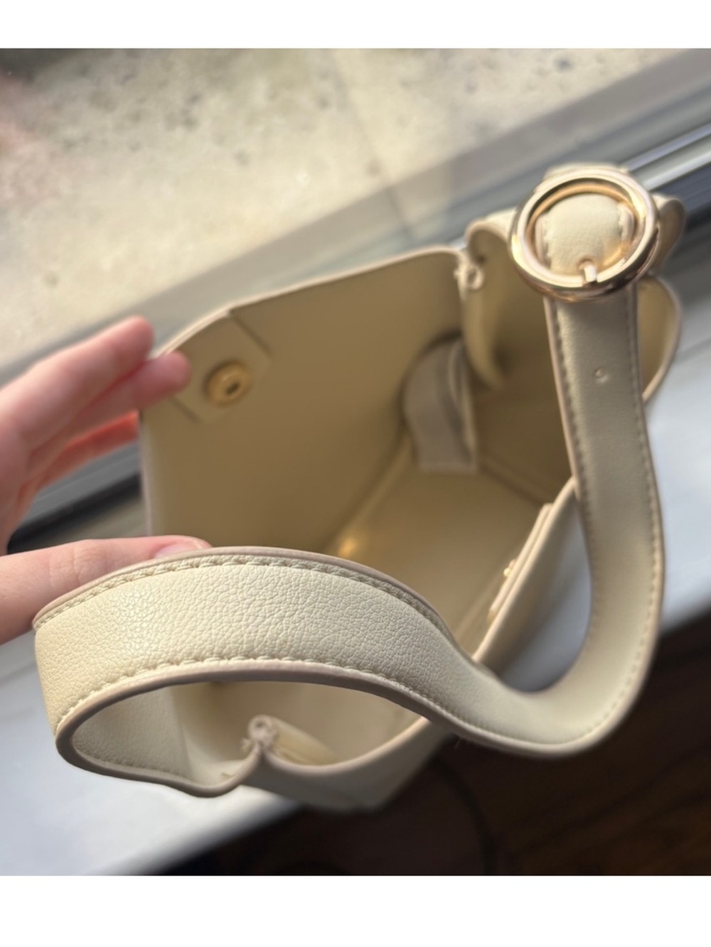 Mango MNG ivory Cream Shoulder Bag - Picture 5 of 6
